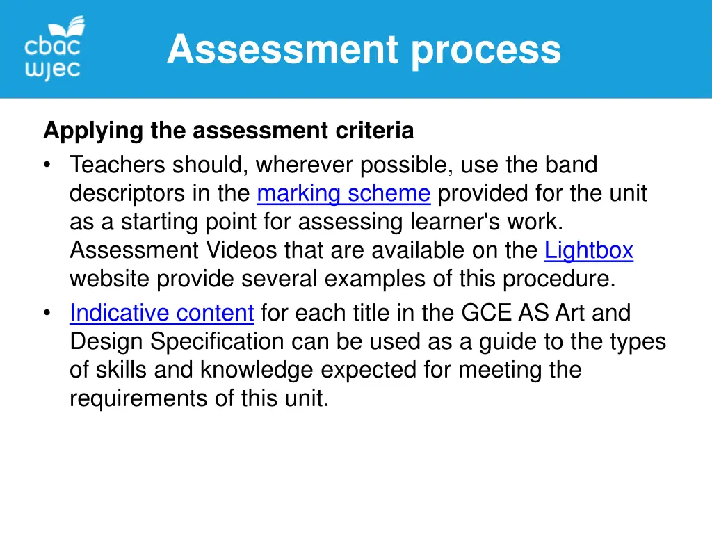 assessment process 7