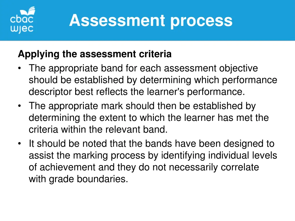 assessment process 8