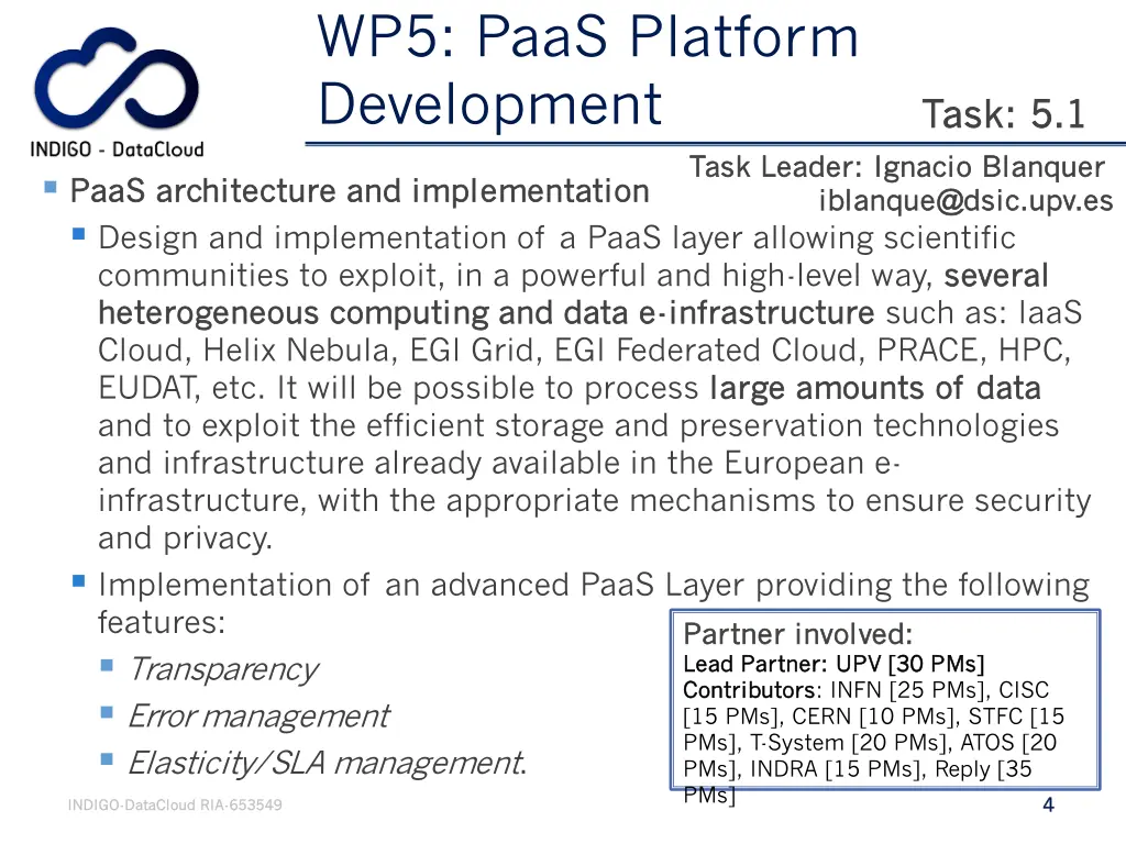 wp5 paas platform development 1