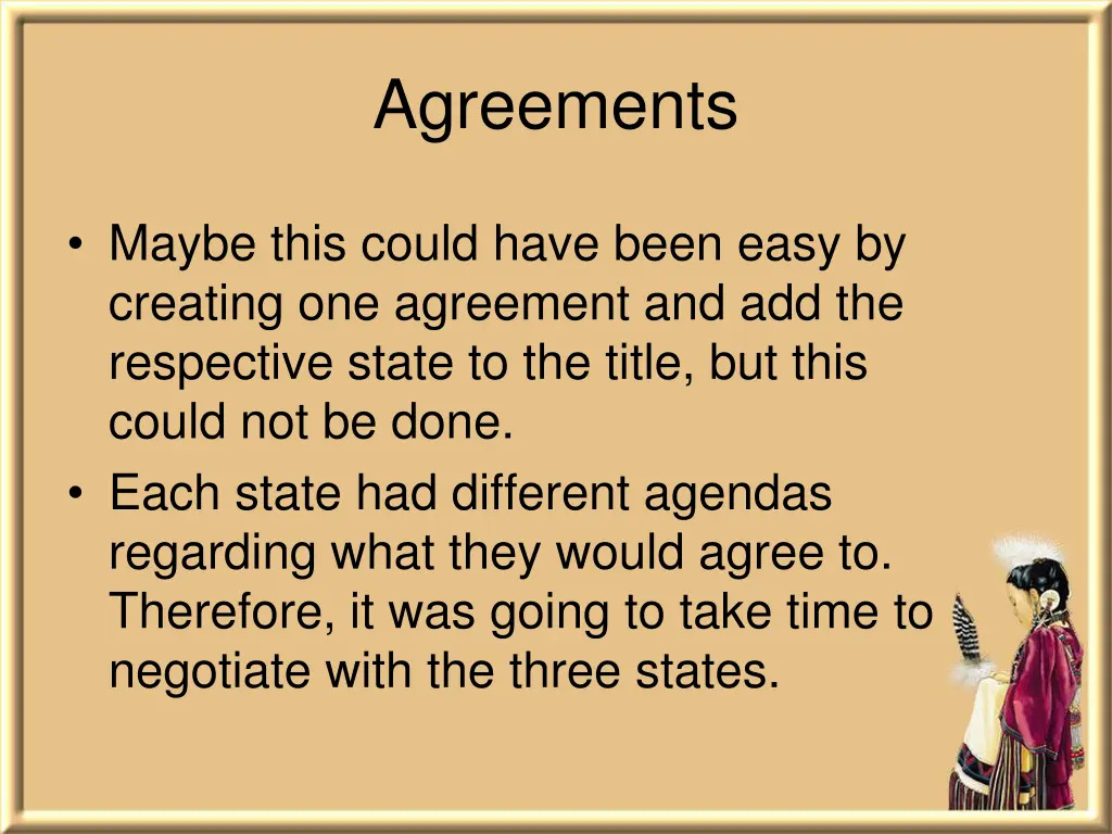 agreements