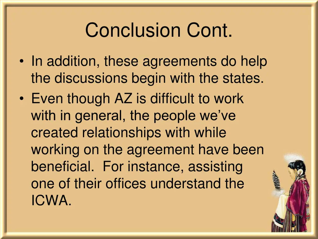 conclusion cont