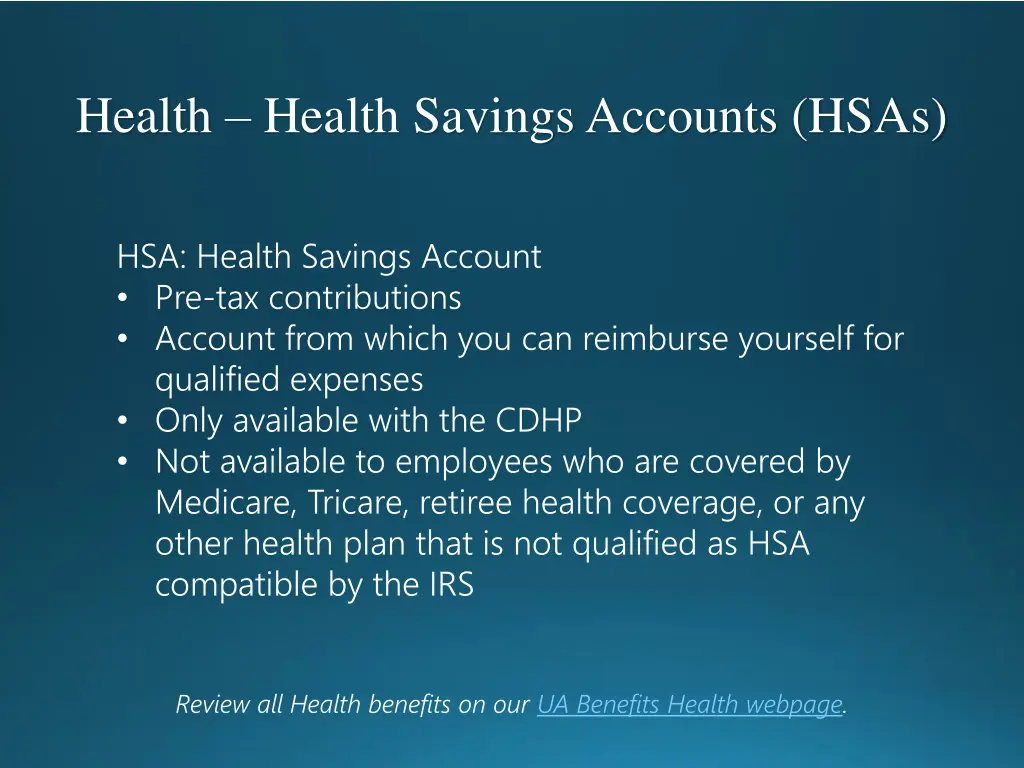 health health savings accounts hsas