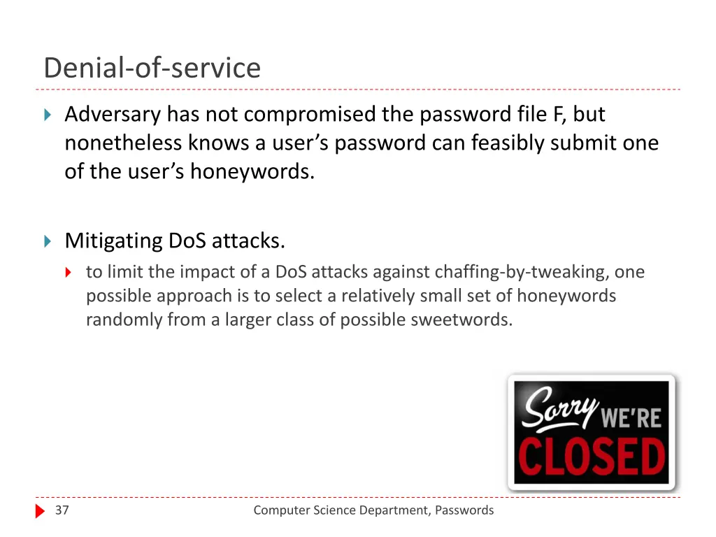 denial of service