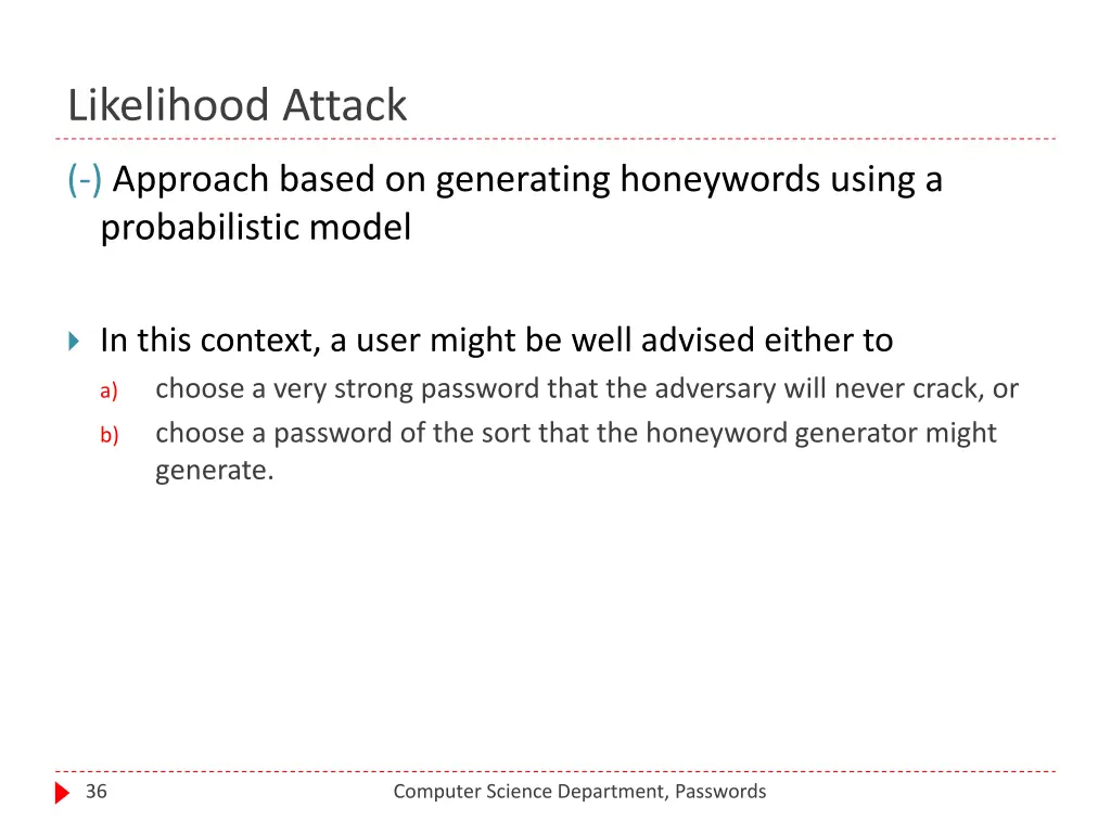 likelihood attack