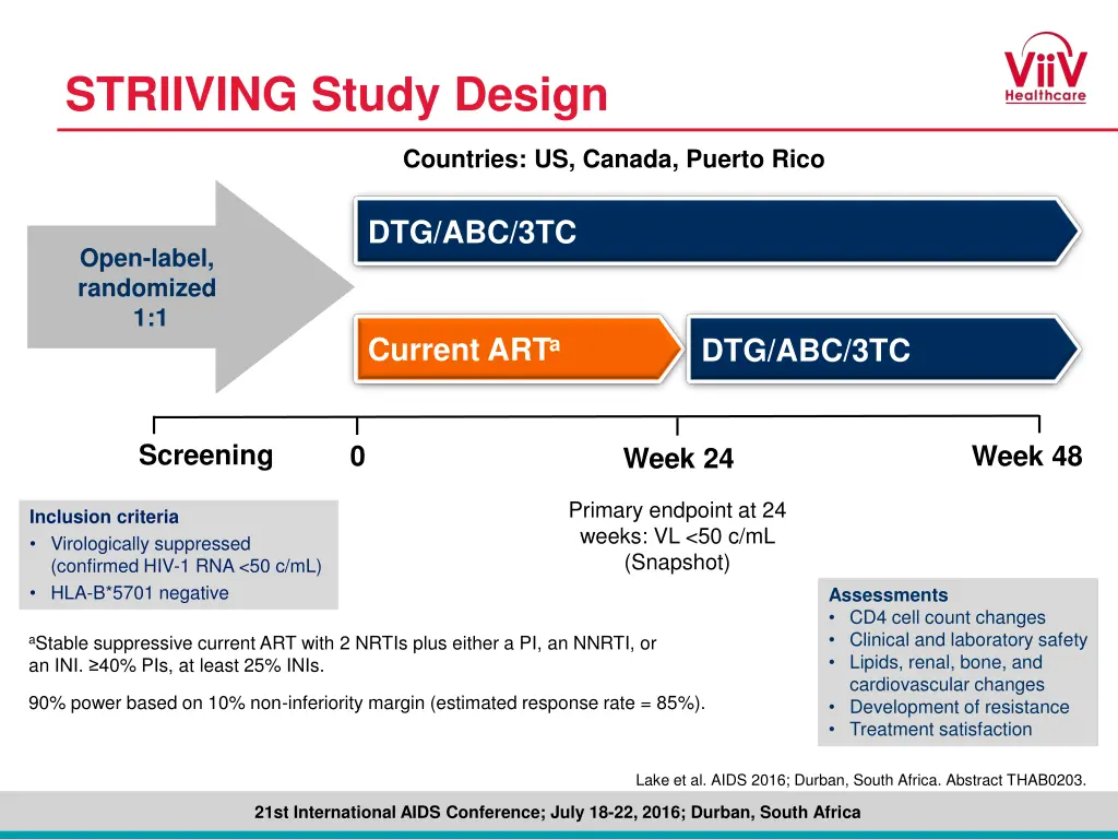 striiving study design