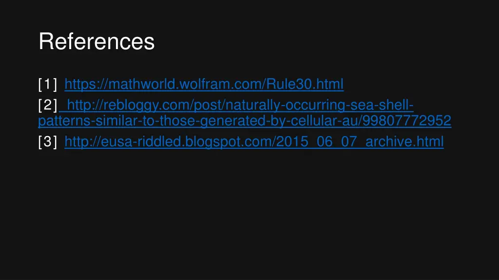 references