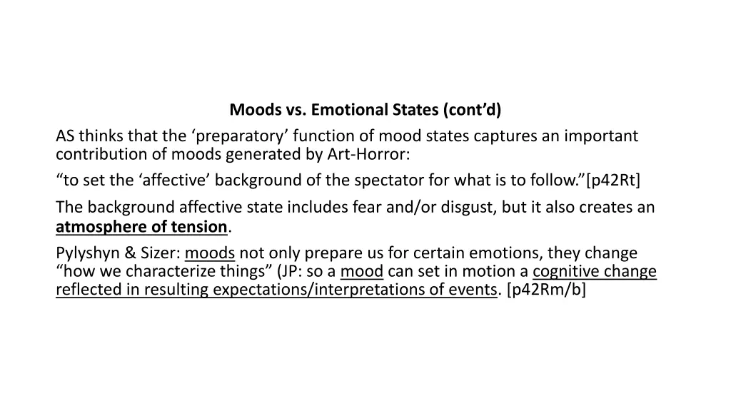 moods vs emotional states cont d