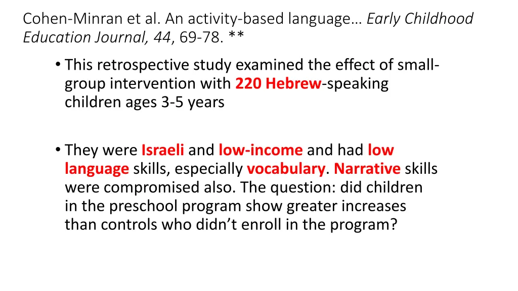 cohen minran et al an activity based language