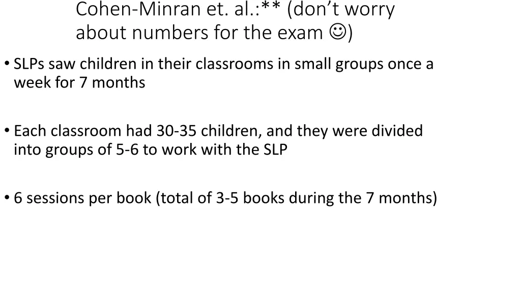 cohen minran et al don t worry about numbers