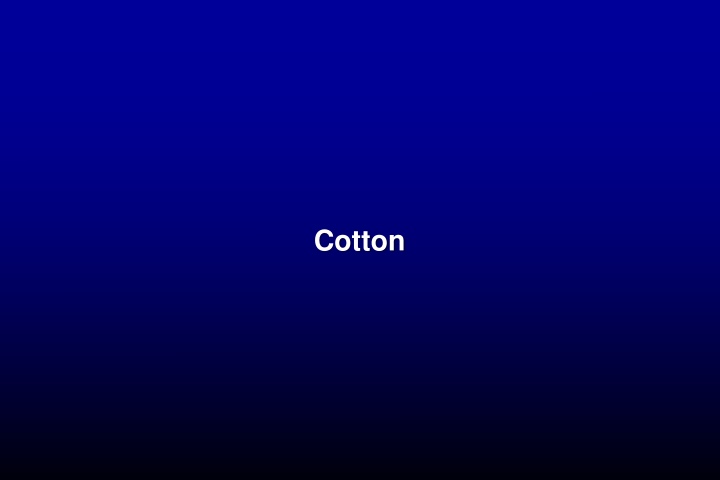 cotton