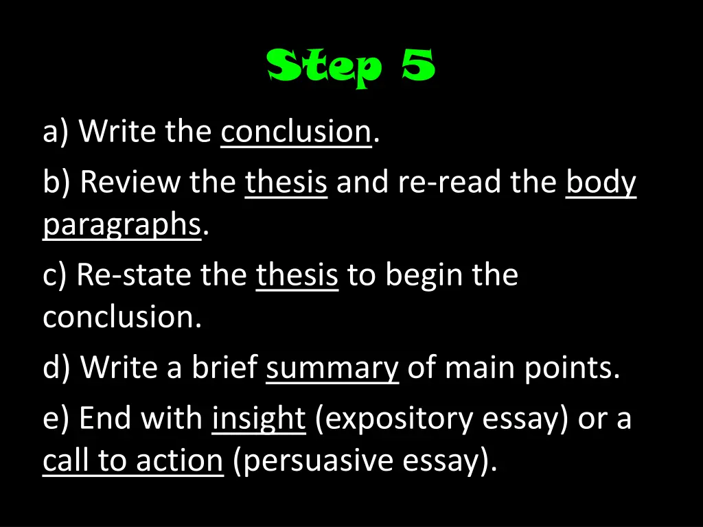 step 5