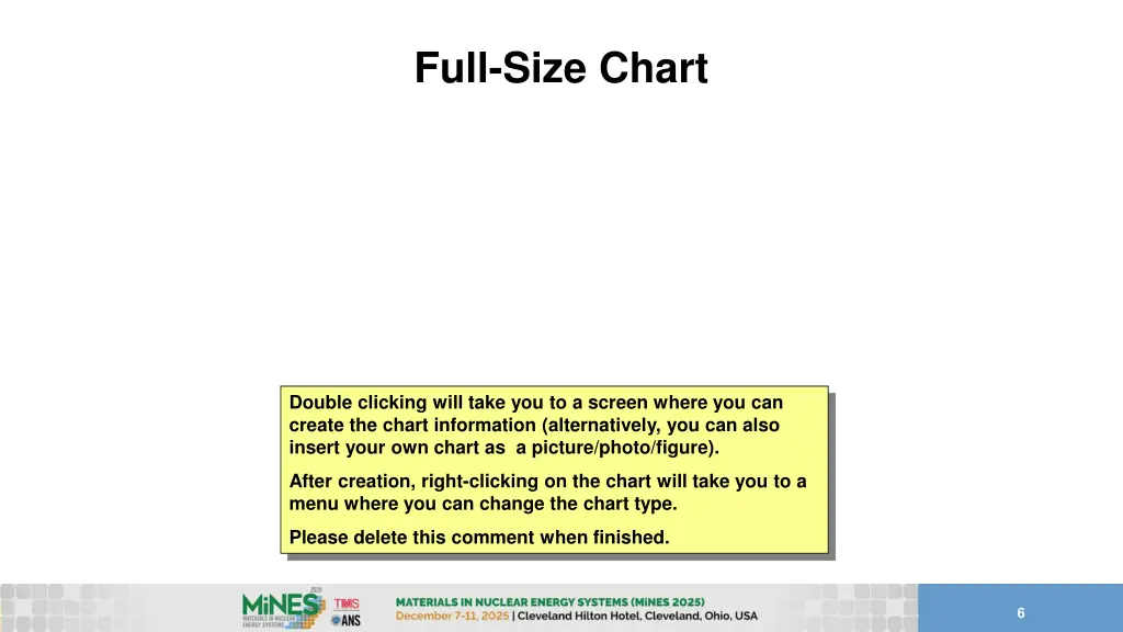 full size chart