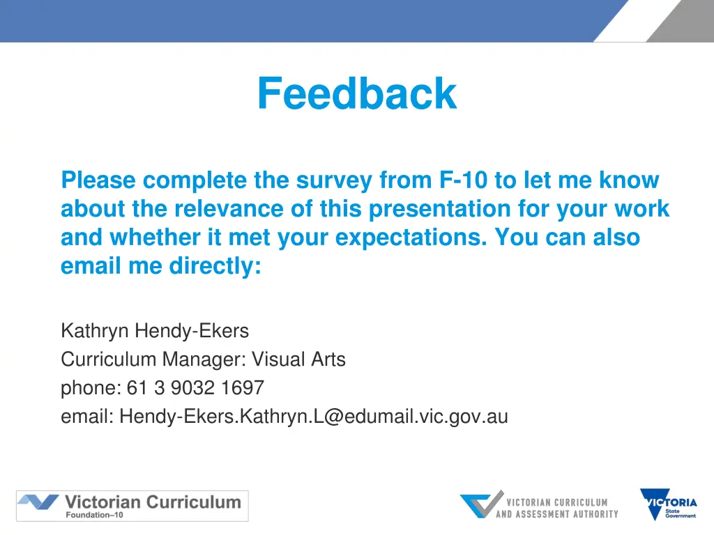 feedback