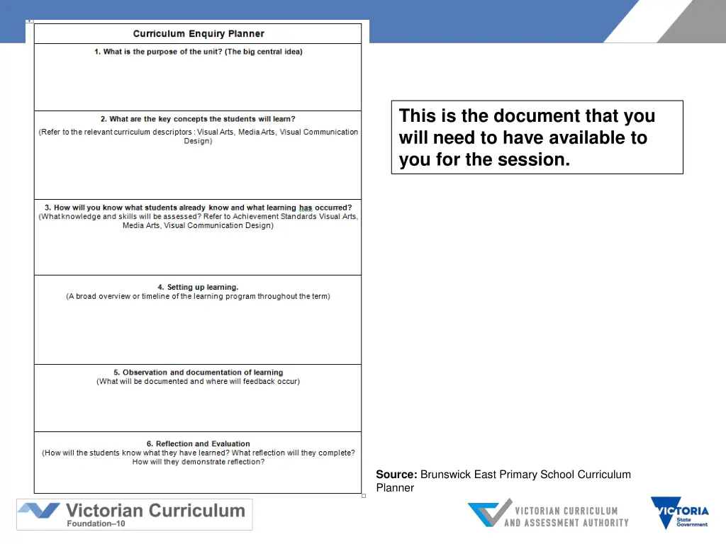 this is the document that you will need to have