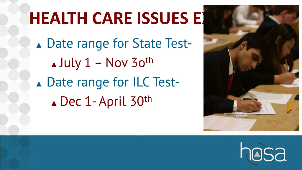 health care issues exam