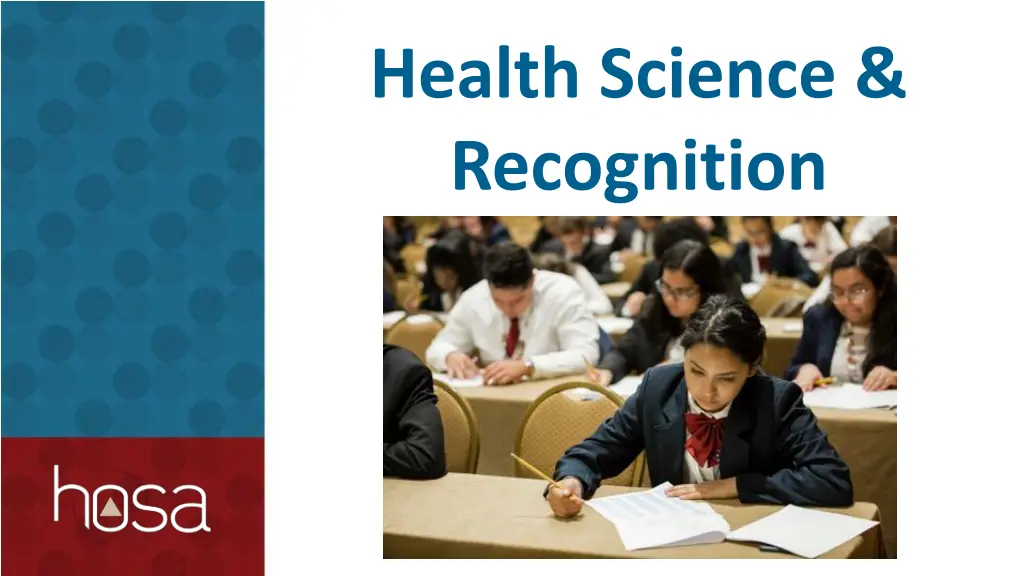 health science recognition