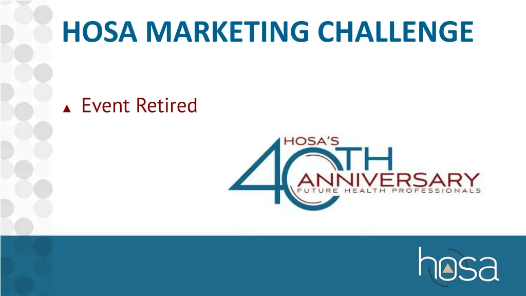 hosa marketing challenge