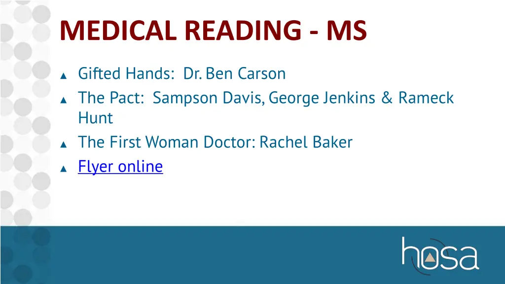 medical reading ms