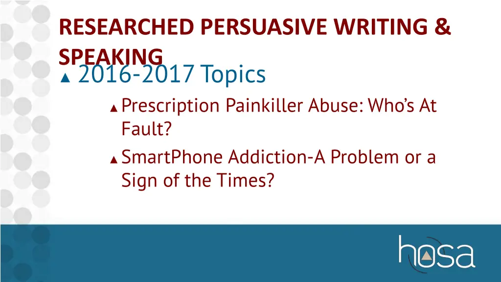 researched persuasive writing speaking 2016 2017
