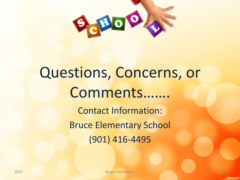 questions concerns or comments contact