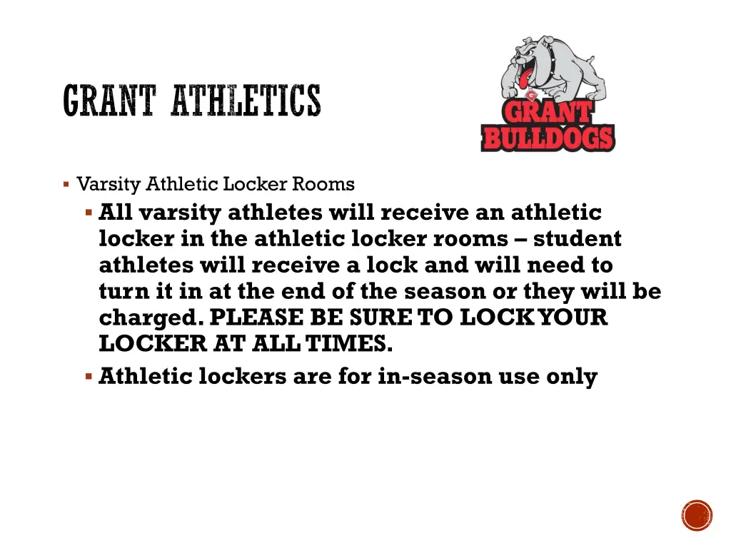 grant athletics