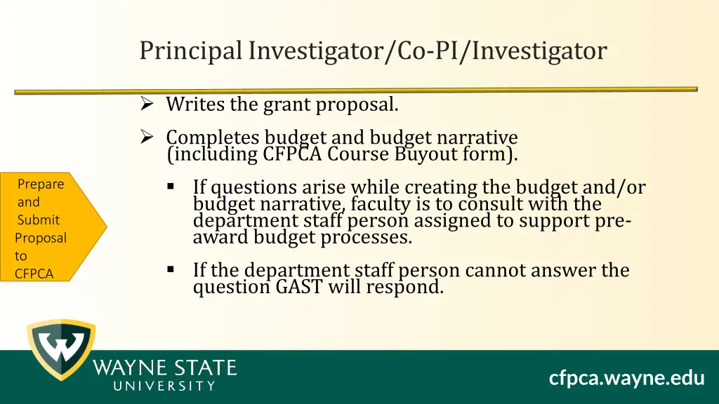 principal investigator co pi investigator 1