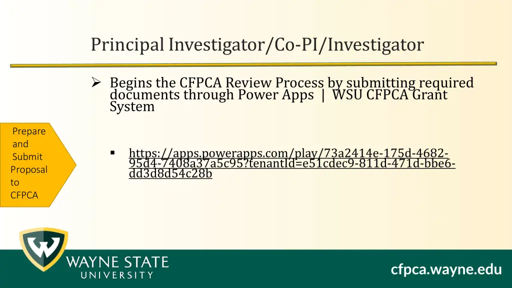 principal investigator co pi investigator 2