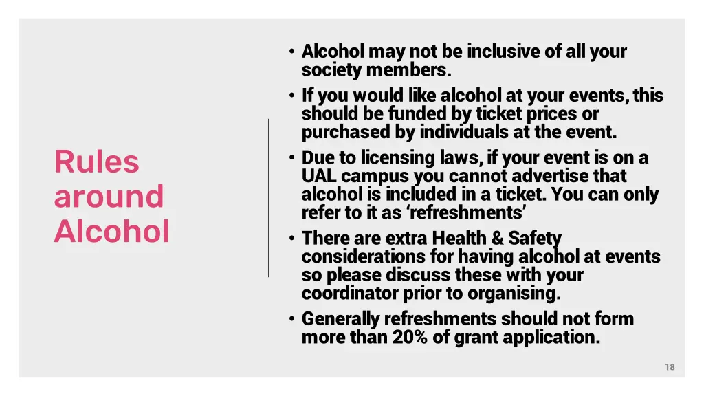 alcohol may not be inclusive of all your society