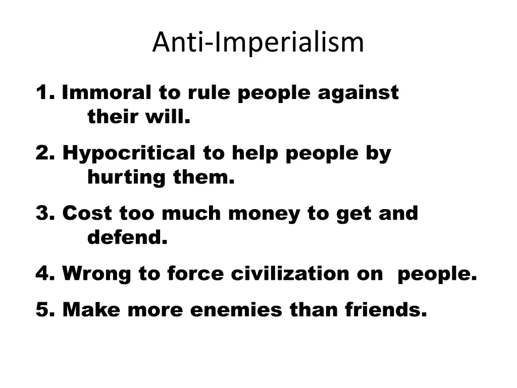 anti imperialism