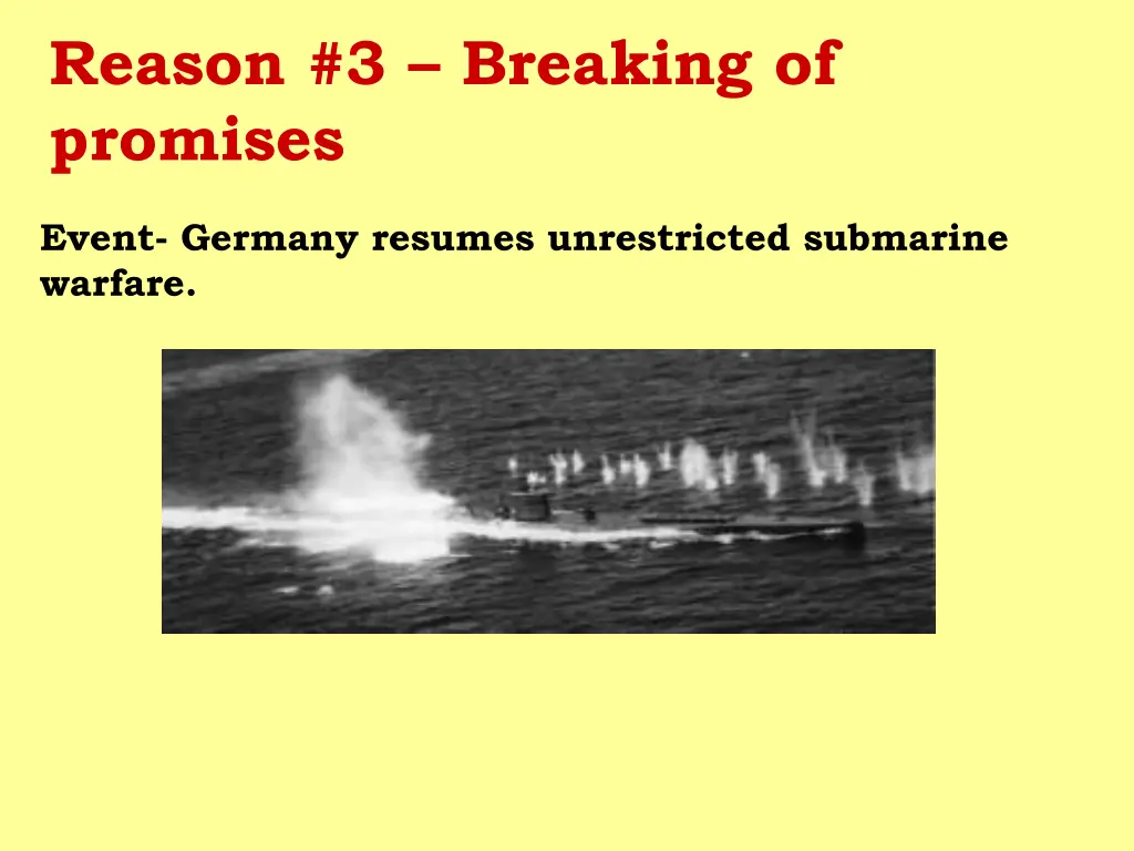 reason 3 breaking of promises