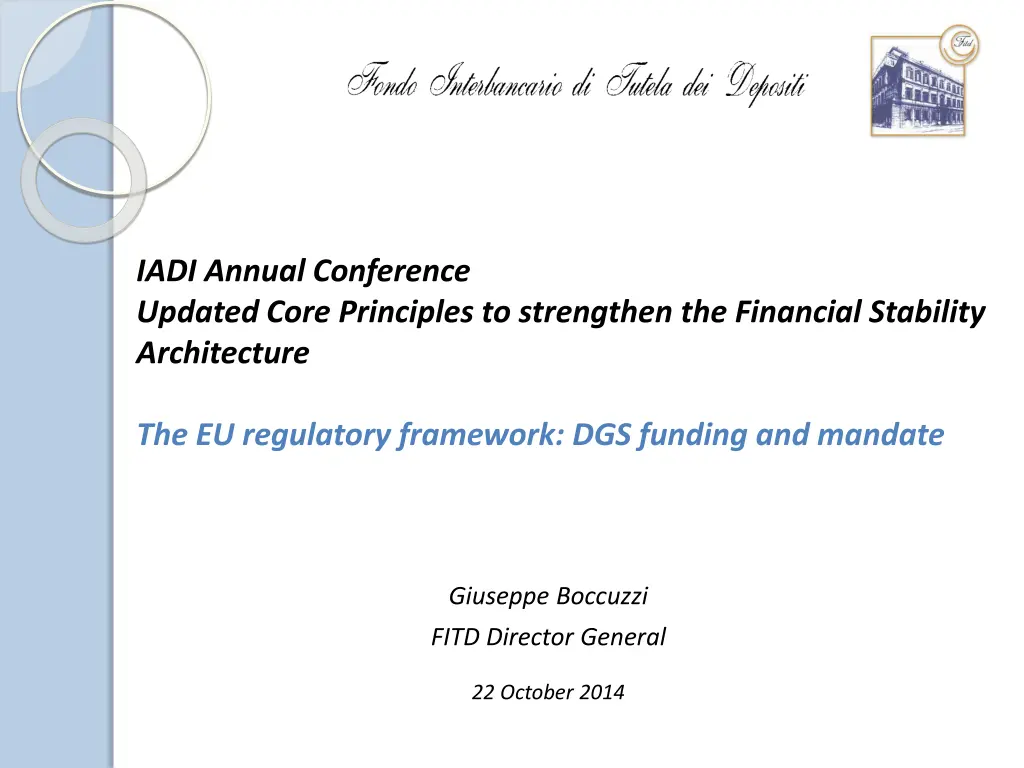 iadi annual conference updated core principles