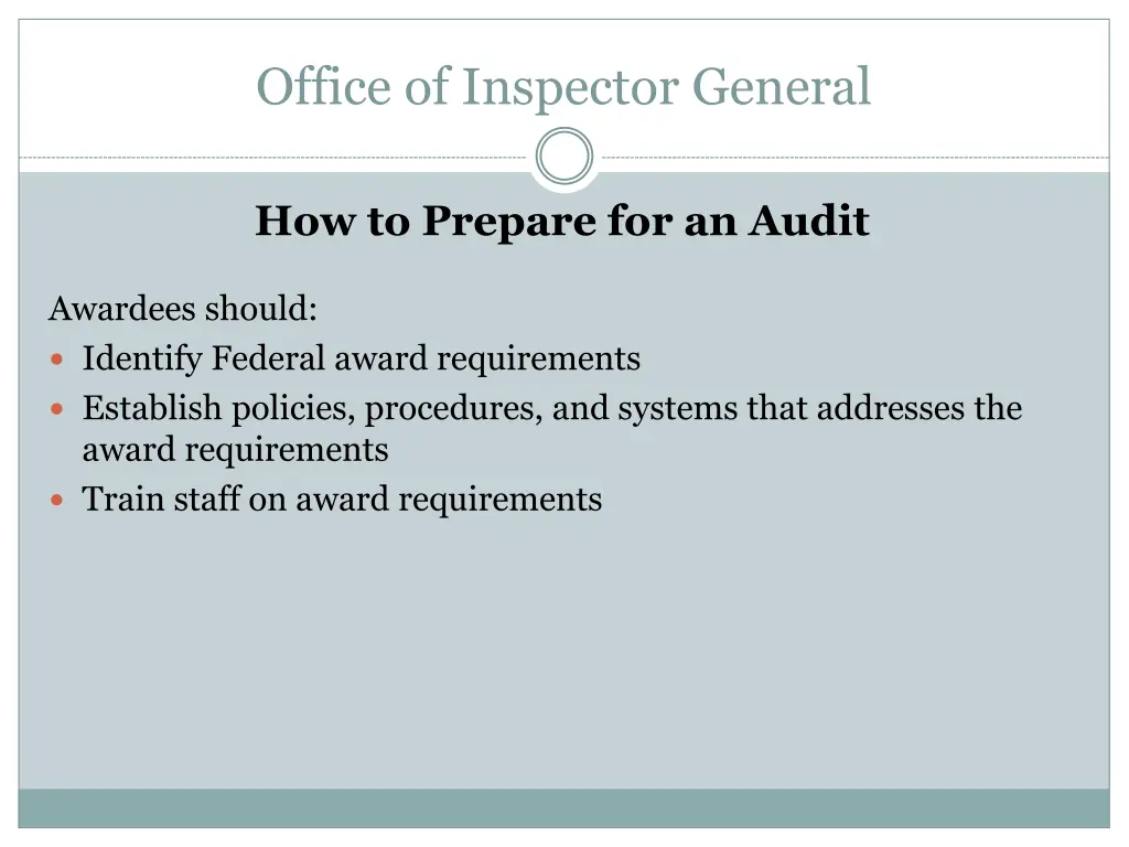 office of inspector general 16