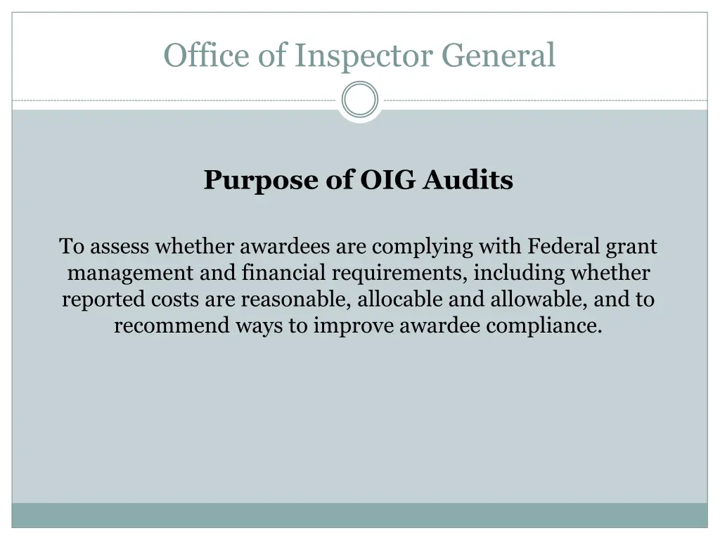 office of inspector general 3