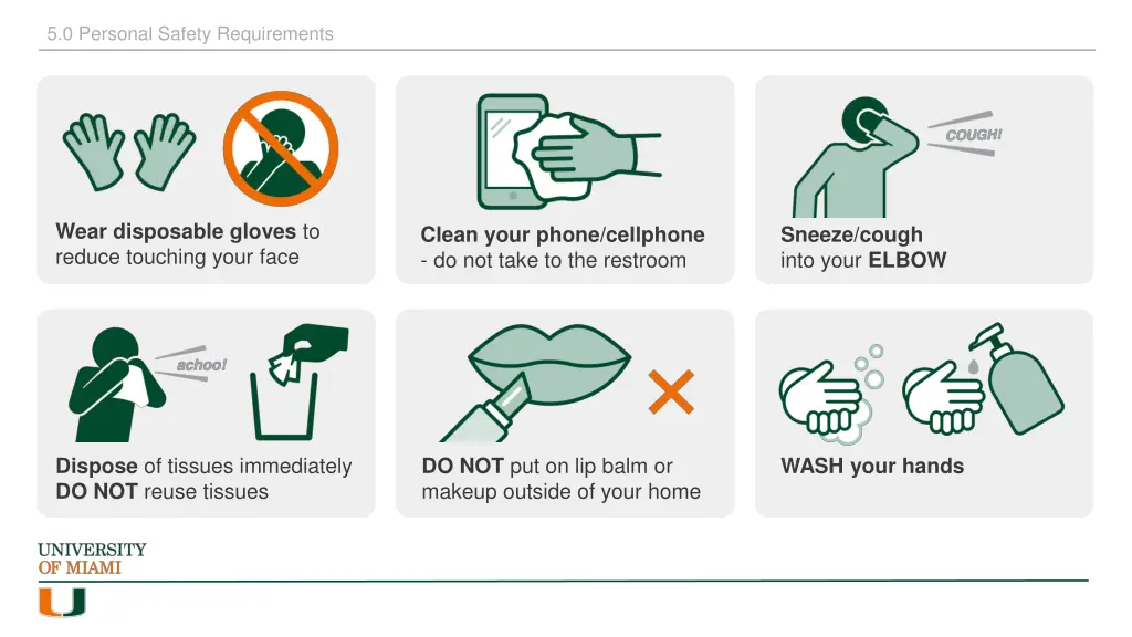 5 0 personal safety requirements 3