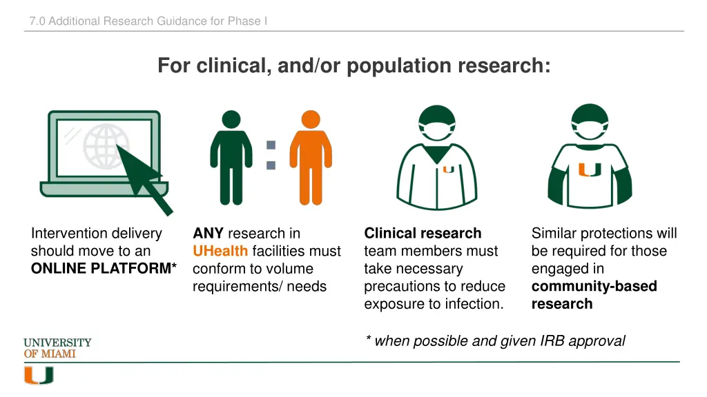 7 0 additional research guidance for phase i 1