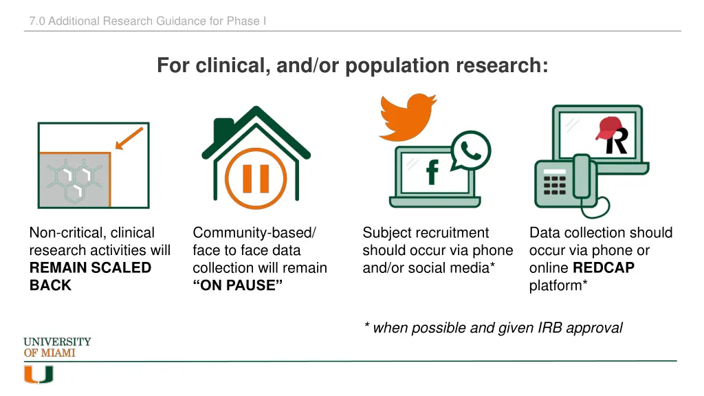 7 0 additional research guidance for phase i