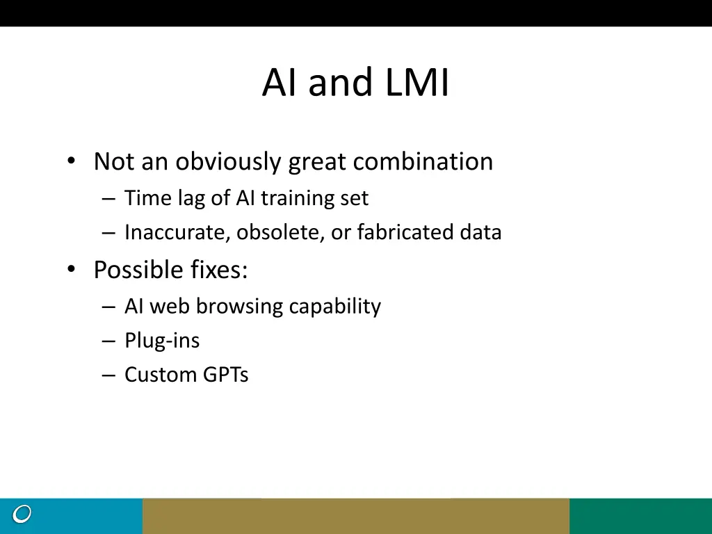 ai and lmi