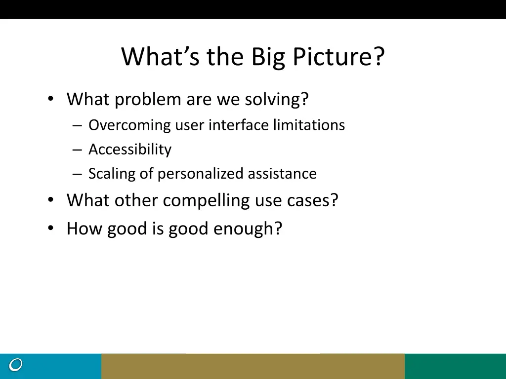 what s the big picture