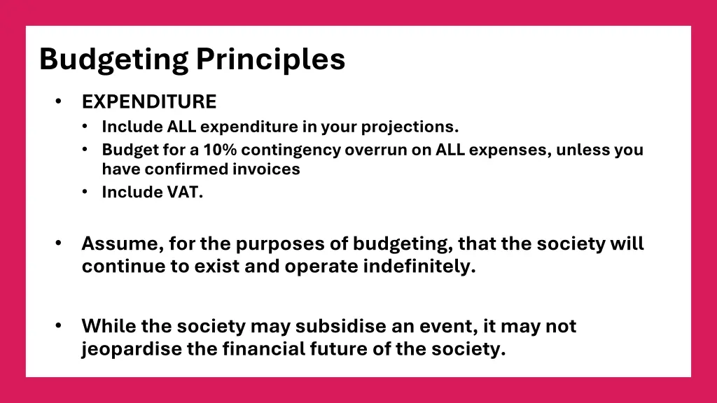 budgeting principles 1