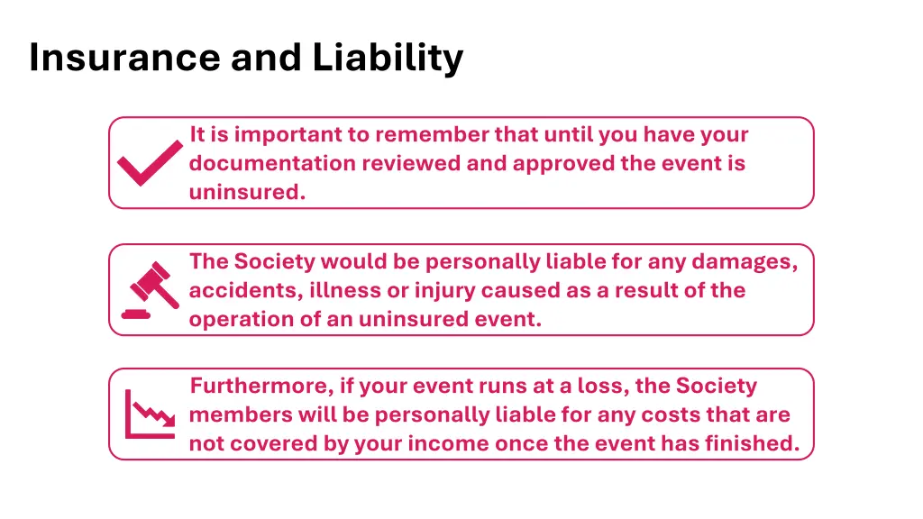 insurance and liability