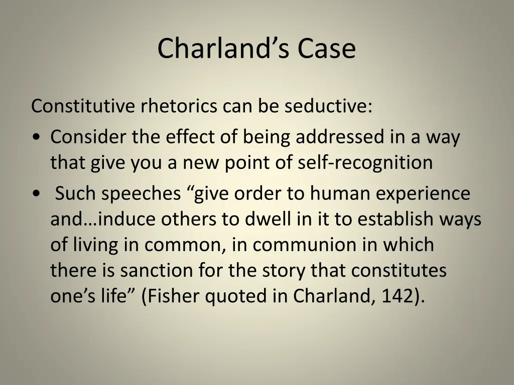 charland s case 13