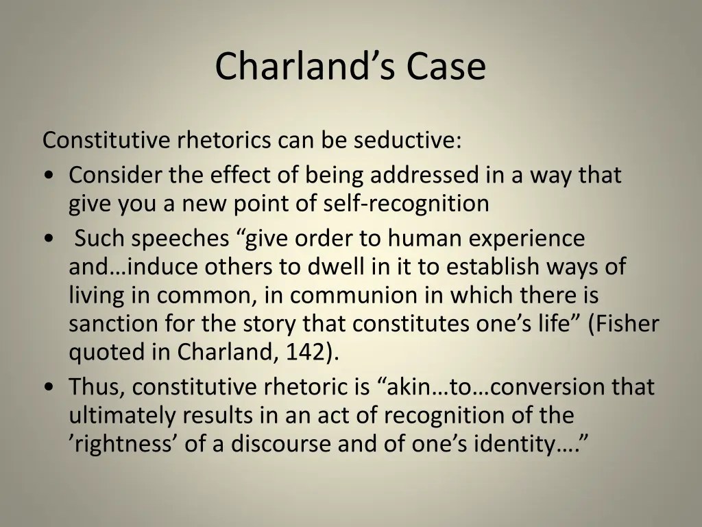 charland s case 14