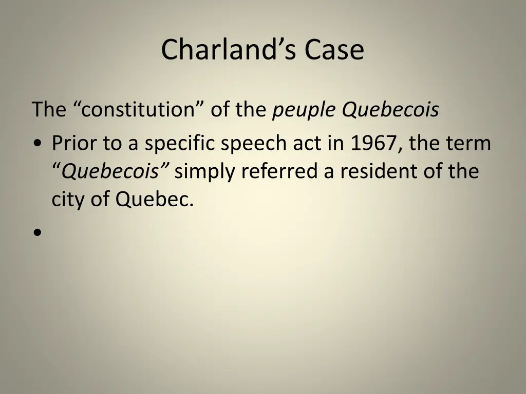 charland s case 2