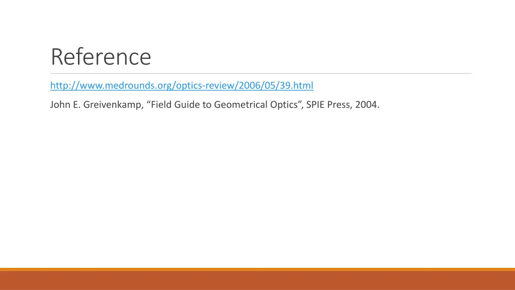 reference