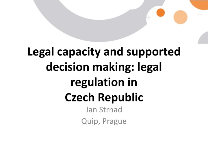 alternatives to restriction of legal capacity