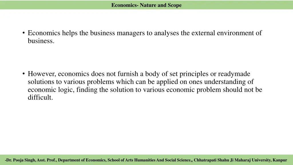 economics nature and scope 11