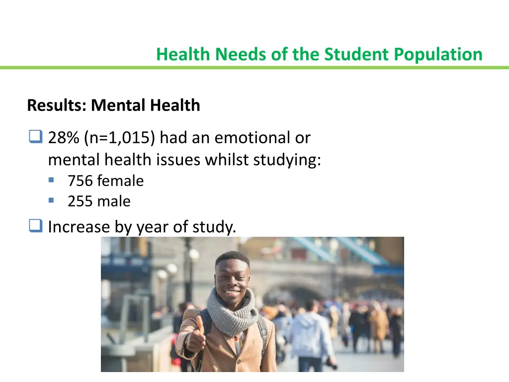 health needs of the student population 6