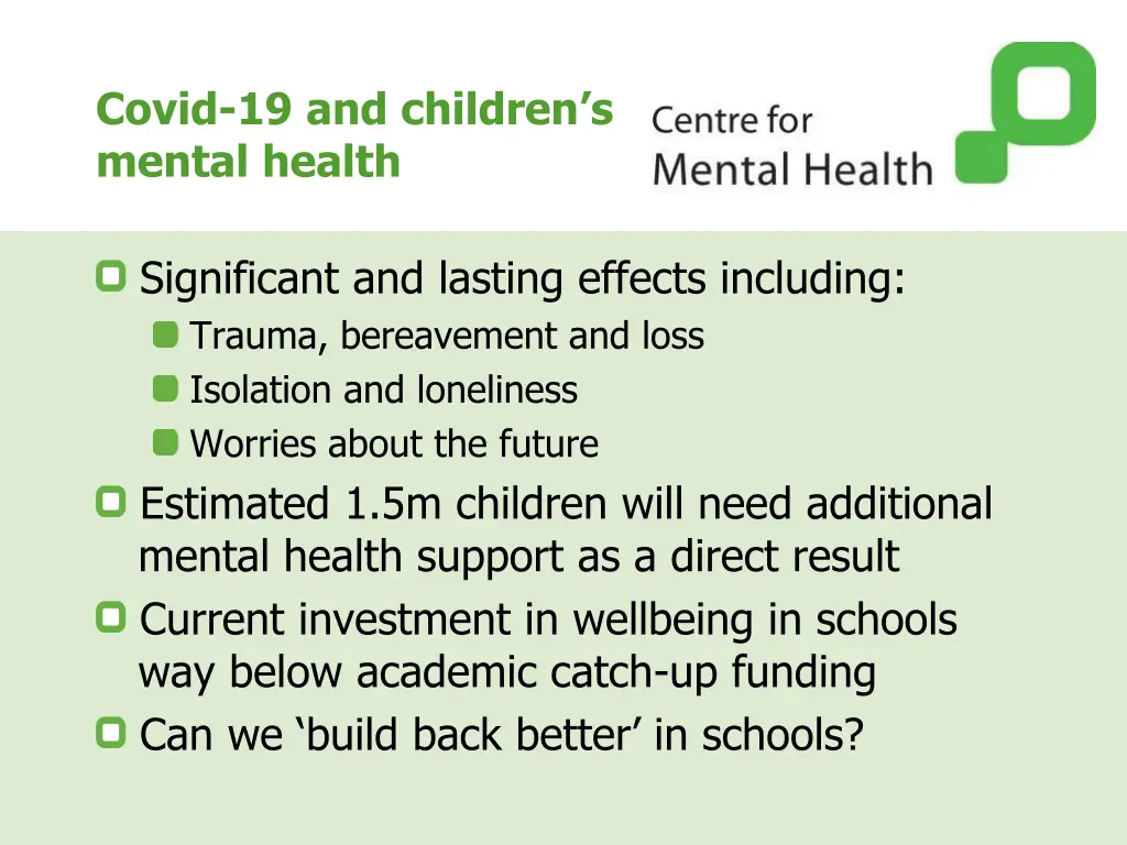 covid 19 and children s mental health