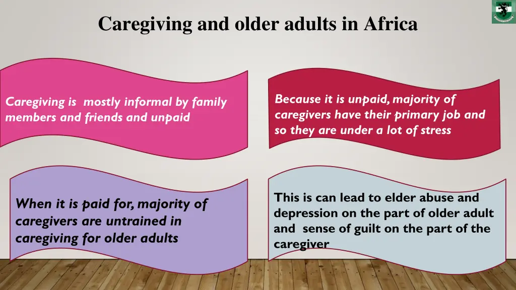 caregiving and older adults in africa