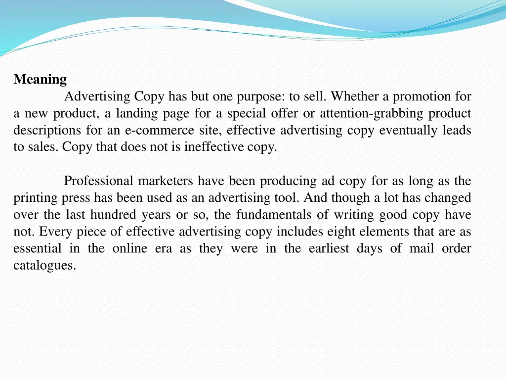 meaning a new product a landing page